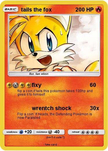 Pokemon tails the fox