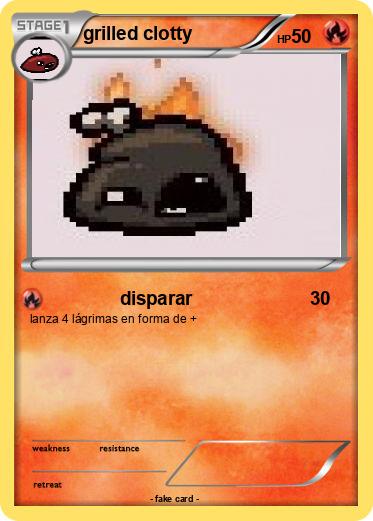 Pokemon grilled clotty