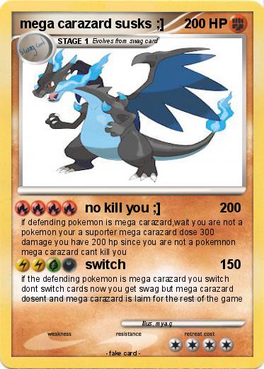 Pokemon mega carazard susks ;]