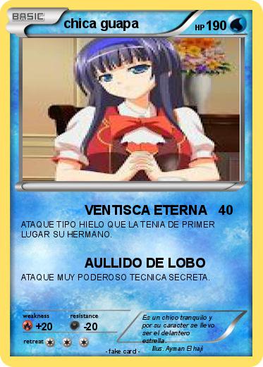 Pokemon chica guapa