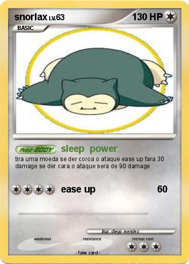 Pokemon snorlax