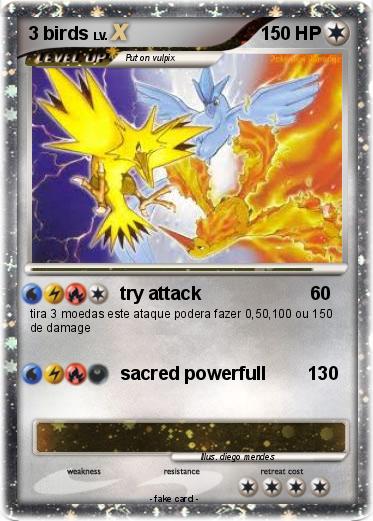 Pokemon 3 birds