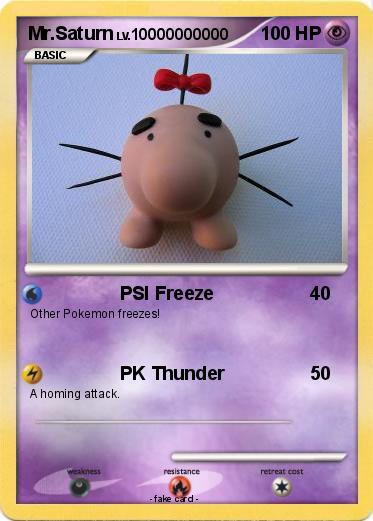 Pokemon Mr.Saturn