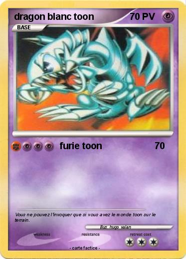 Pokemon dragon blanc toon