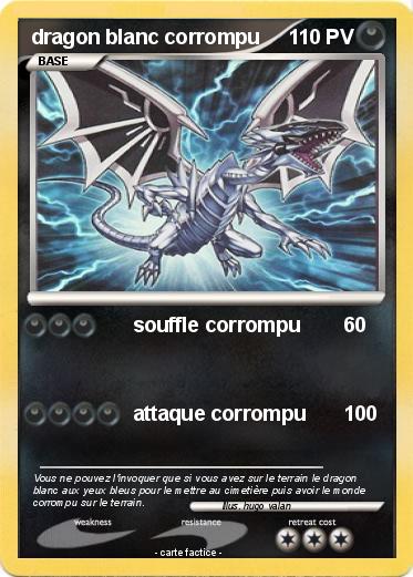 Pokemon dragon blanc corrompu