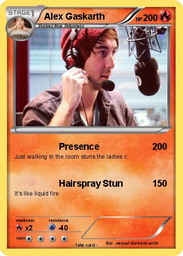 Pokemon Alex Gaskarth