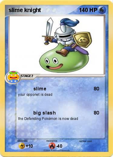 Pokemon slime knight