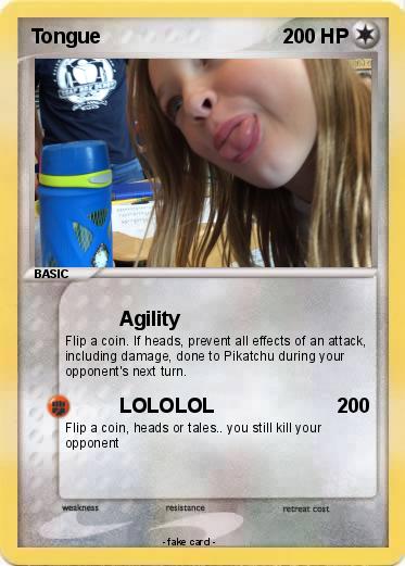 Pokemon Tongue