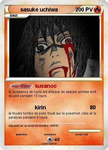 Pokemon sasuke uchiwa