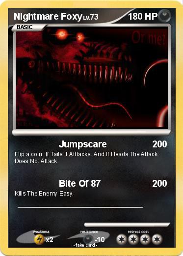 Pokemon Nightmare Foxy