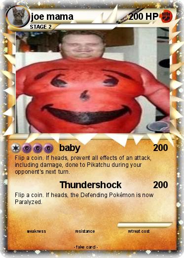 Pokemon joe mama
