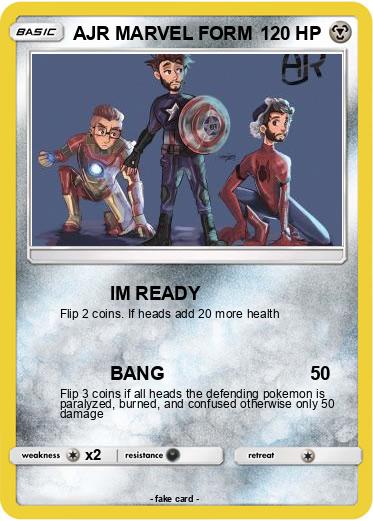 Pokemon AJR MARVEL FORM