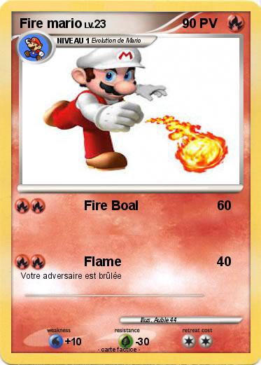 Pokemon Fire mario