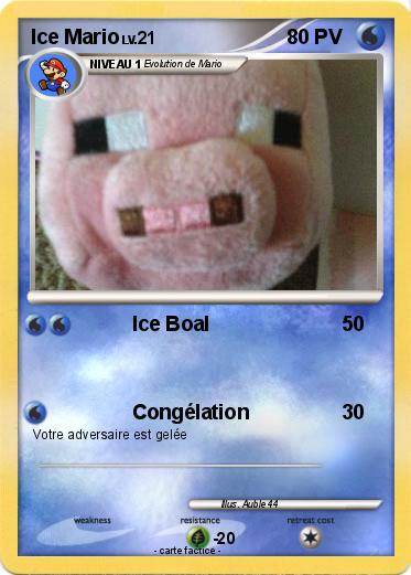 Pokemon Ice Mario