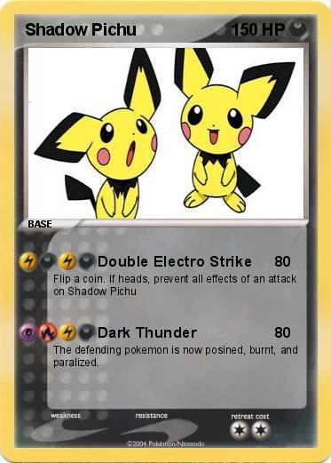 Pokemon Shadow Pichu