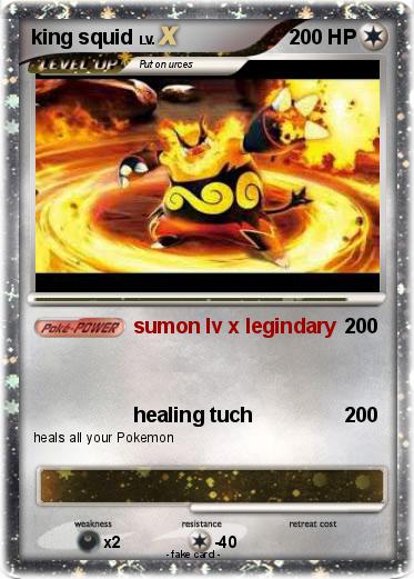 Pokemon king squid