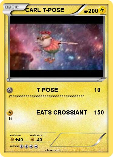 Pokemon CARL T-POSE