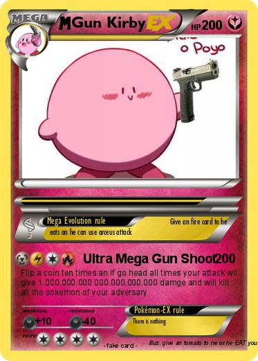 Pokemon Gun Kirby