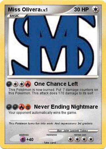 Pokemon Miss Olivera