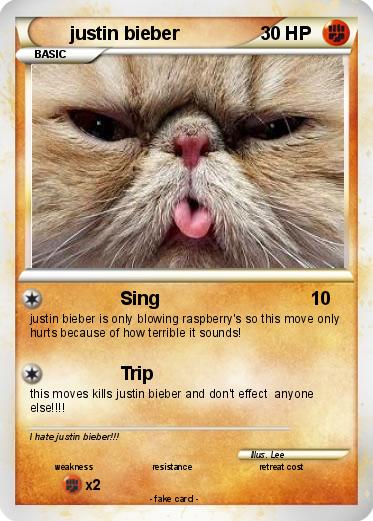 Pokemon justin bieber