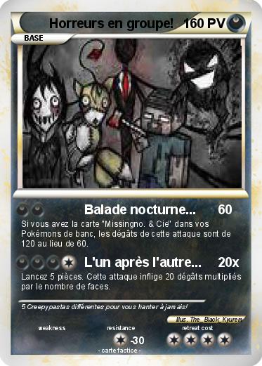 Pokemon Horreurs en groupe!
