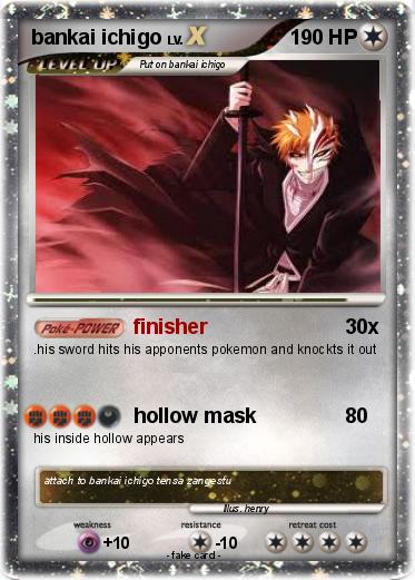 Pokemon bankai ichigo