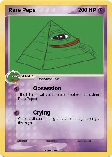 Pokémon Rare Pepe 2 2 - Obsession - My Pokemon Card
