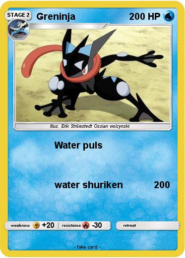 Pokemon Greninja