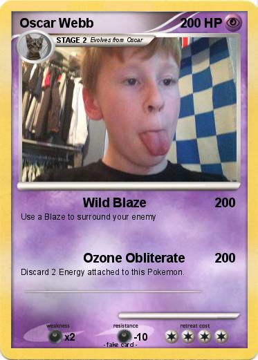 Pokemon Oscar Webb