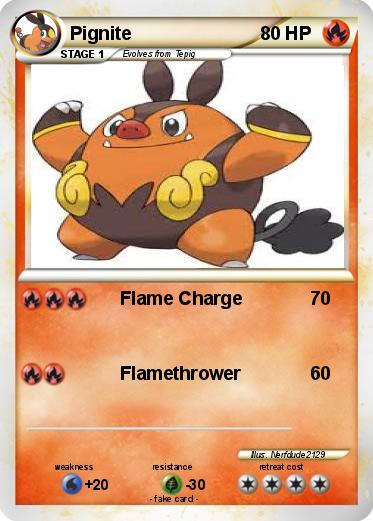Pokemon Pignite