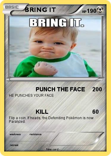 Pokemon BRING IT