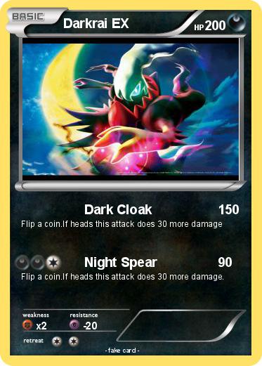 Pokemon Darkrai EX