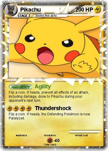 Pokemon Pikachu