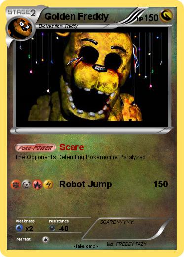 Pokemon Golden Freddy