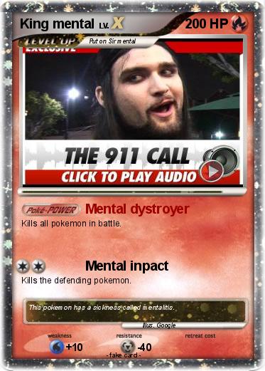 Pokemon King mental