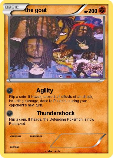 Pokemon the goat