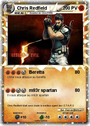 Pokemon Chris Redfield