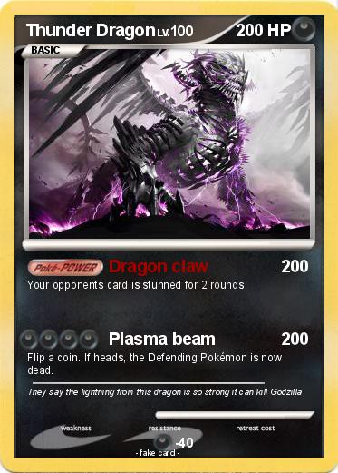 Pokemon Thunder Dragon