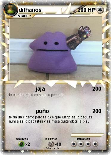 Pokemon dithanos