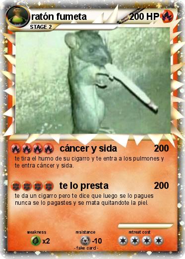 Pokemon ratón fumeta