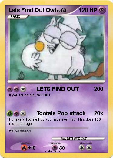 Pokemon Lets Find Out Owl