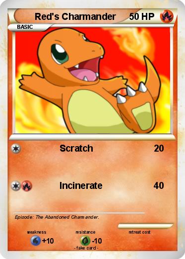 Pokemon Red's Charmander