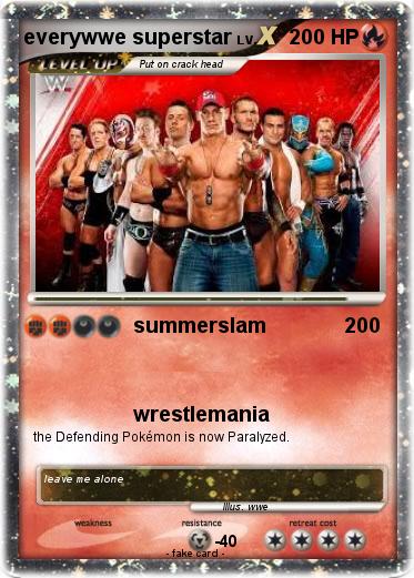 Pokemon everywwe superstar