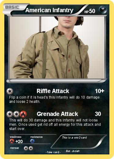 Pokemon American Infantry