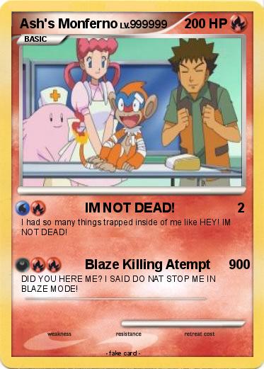 Pokemon Ash's Monferno