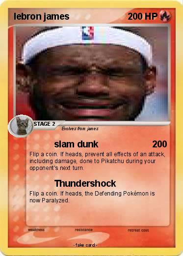 Pokemon lebron james