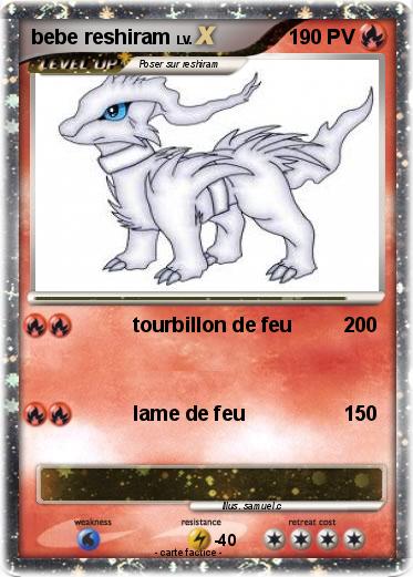 Pokemon bebe reshiram