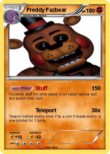 Pokemon Freddy Fazbear