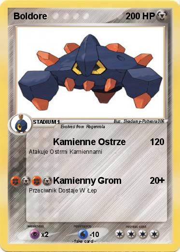 Pokemon Boldore