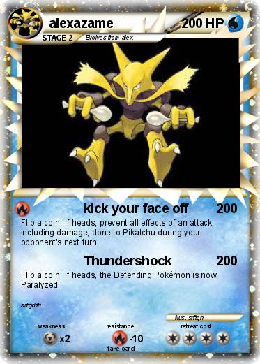 Pokemon alexazame